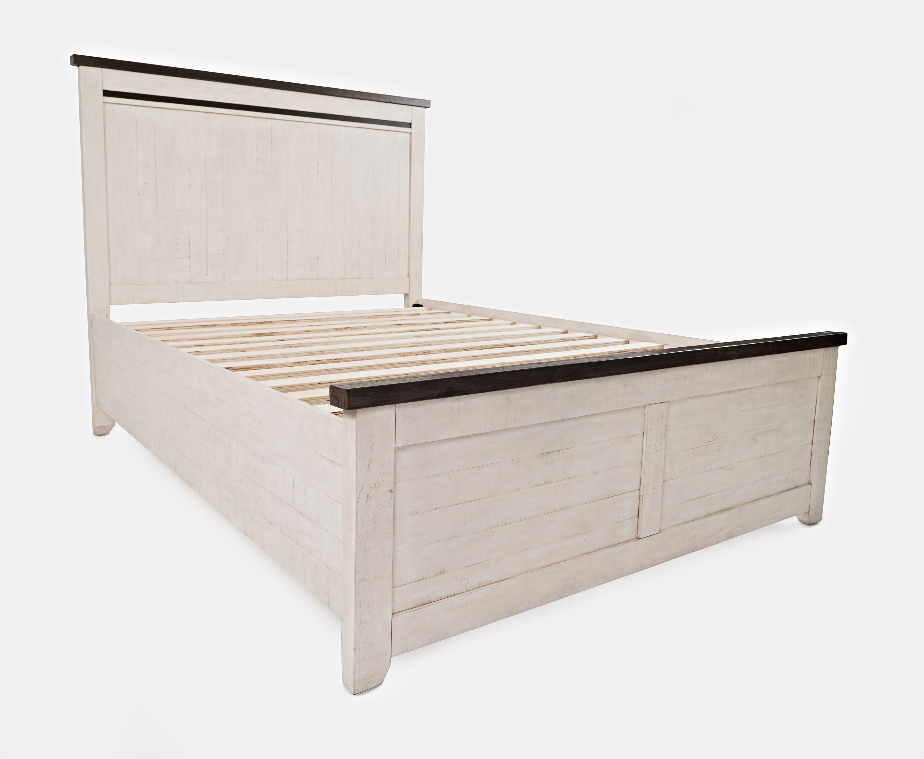 Jofran Madison County Queen Panel Bed Story & Lee Furniture Bed